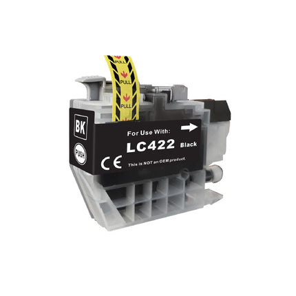 Huismerk Brother LC-422 inktcartridge zwart