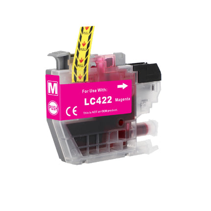 Huismerk Brother LC-422 inktcartridge magenta