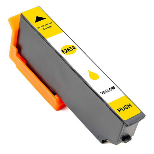 Huismerk Epson 26XL (T2634) cartridge geel