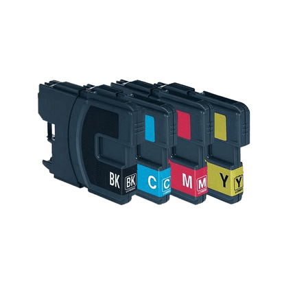 Huismerk Brother LC-1100 multipack inktcartridge (zwart + 3 kleuren)