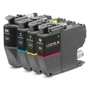 Huismerk Brother LC-421 XL multipack inktcartridges (4 inktcartridges)