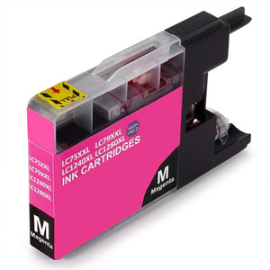 Huismerk Brother LC-1280 inktcartridge magenta