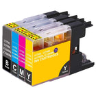 Huismerk Brother LC-1280 multipack inktcartridges (zwart + 3 kleuren)