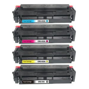 Huismerk Canon 055H multipack toners (zwart + 3 kleuren)