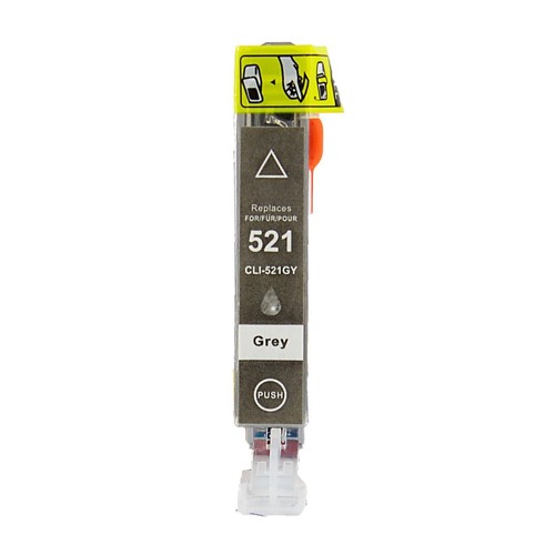 Cartouche grise compatible Canon CLI-521