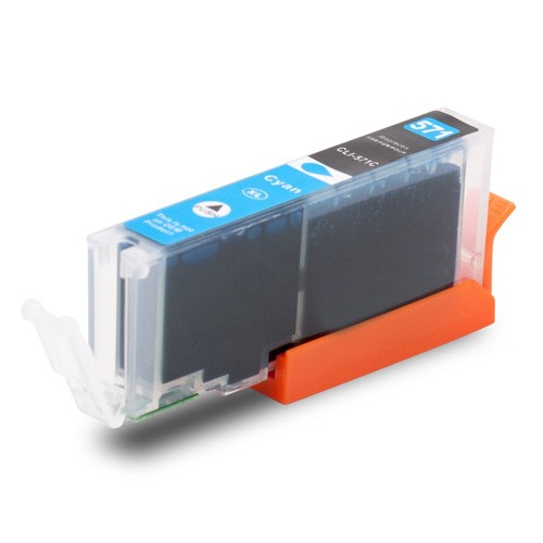 Huismerk Canon CLI-571 cartridge cyaan