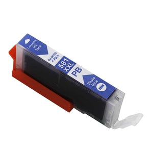 Huismerk Canon CLI-581 cartridge foto blauw