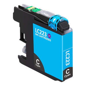 Huismerk Brother LC-223 inktcartridge cyaan