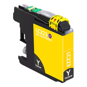 Huismerk Brother LC-223 inktcartridge geel