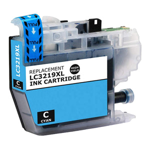 Huismerk Brother LC-3219 inktcartridge cyaan