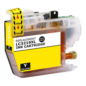 Huismerk Brother LC-3219 inktcartridge geel