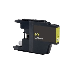 Huismerk Brother LC-1240 inktcartridge geel