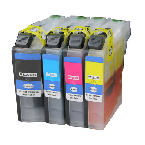 Private Label Brother LC-227 + LC-225 multipack ink cartridge (black + 3 colors)