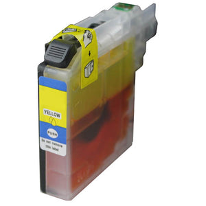 Huismerk Brother LC-225 inktcartridge geel