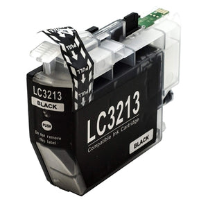 Huismerk Brother LC-3213 inktcartridge zwart