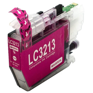 Huismerk Brother LC-3213 inktcartridge magenta