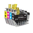 Cartouche d’encre compatible Brother LC-422 multipack (noir + 3 couleurs)
