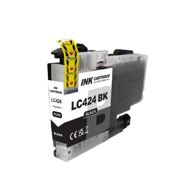 Cartouche d’encre noire compatible Brother LC-424
