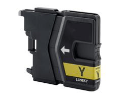 Huismerk Brother LC-985 inktcartridge geel