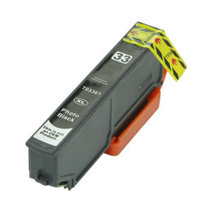Huismerk Epson 33XL (T3361) inktcartridge foto zwart