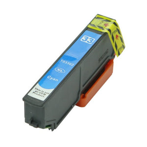 Huismerk Epson 33XL (T3362) inktcartridge cyaan