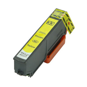 Huismerk Epson 33XL (T3364) inktcartridge geel