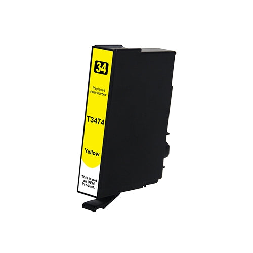 Huismerk Epson 34XL (T3474) inktcartridge geel