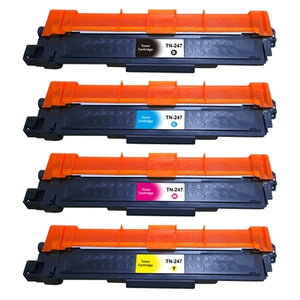 Huismerk Brother TN-247 multipack toners (zwart + 3 kleuren)